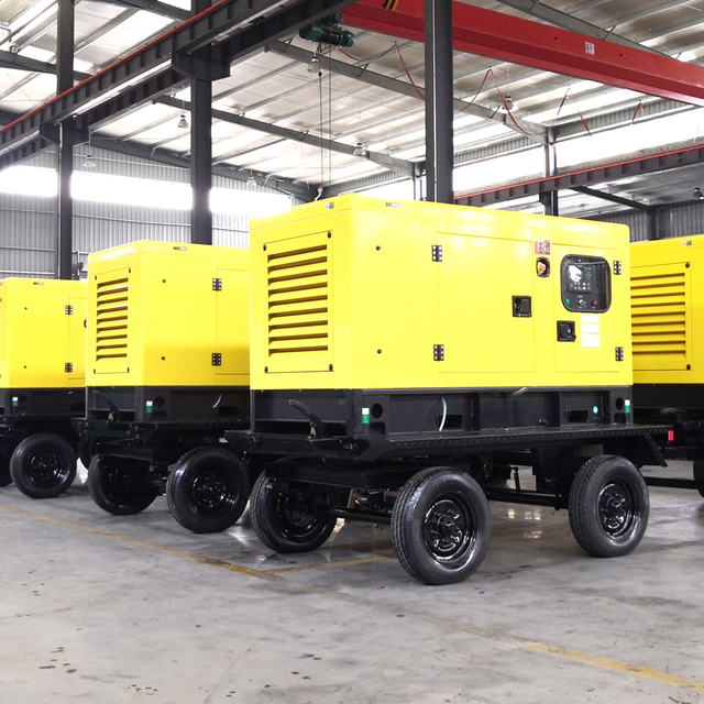 Mobilni generator prikolice sa 6 kotača za farmu